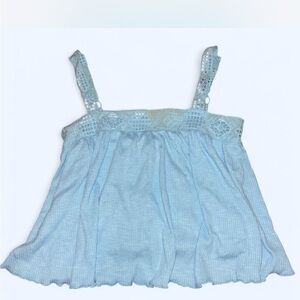 Rewind Sky Blue Knit Top
